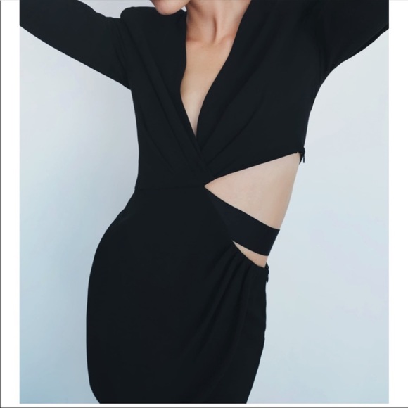 Zara Cut Out Dress - Picture 3 of 7